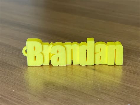 Mini Me Brandon Keychain 